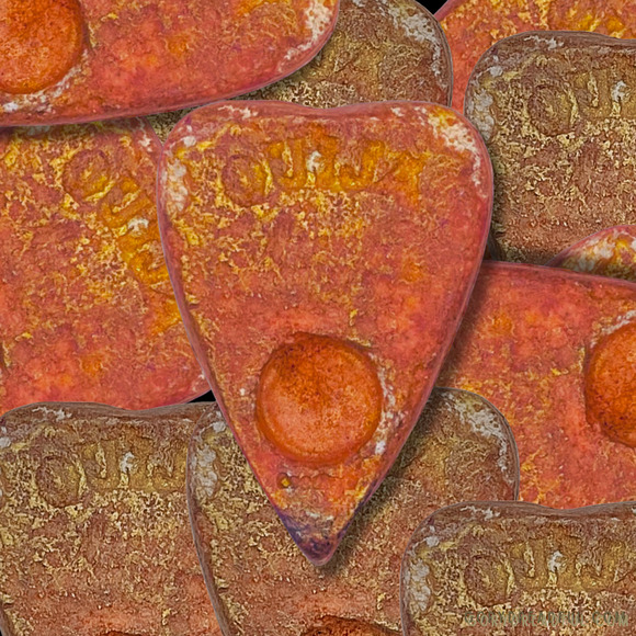 Gory Dreadful Candle Co Other - Tricky Treat Wax Melt Planchette : Candy Corn Butterscotch Whiskey Scent